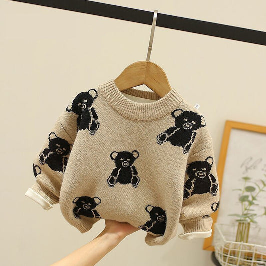 Children's  bear knitted sweater