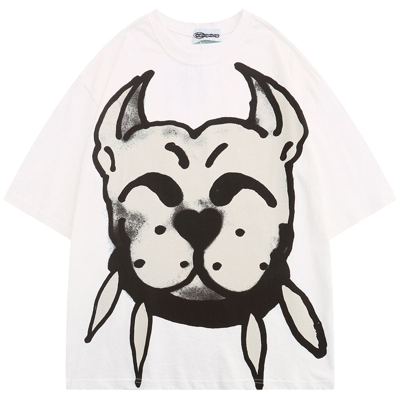T-Shirt with dog print